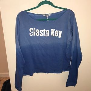 Cropped Siesta Key Sweatshirt